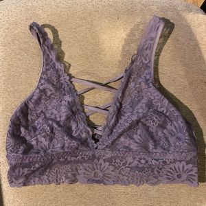 3/$20 PINK Victoria Secret Purple Lace Bralette